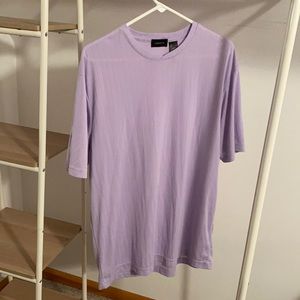 Purple Ribbed Top